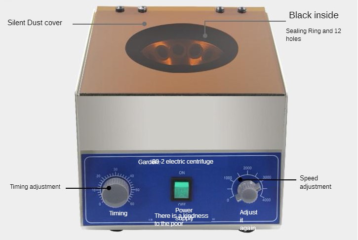 Xlab Medical - Centrifuga medica elettrica a bassa velocità
