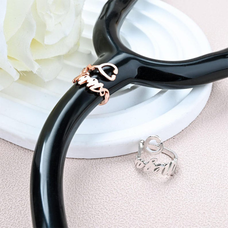 Medical Label - Stetoscopio personalizzato Nome Tag Stetoscopio Charms