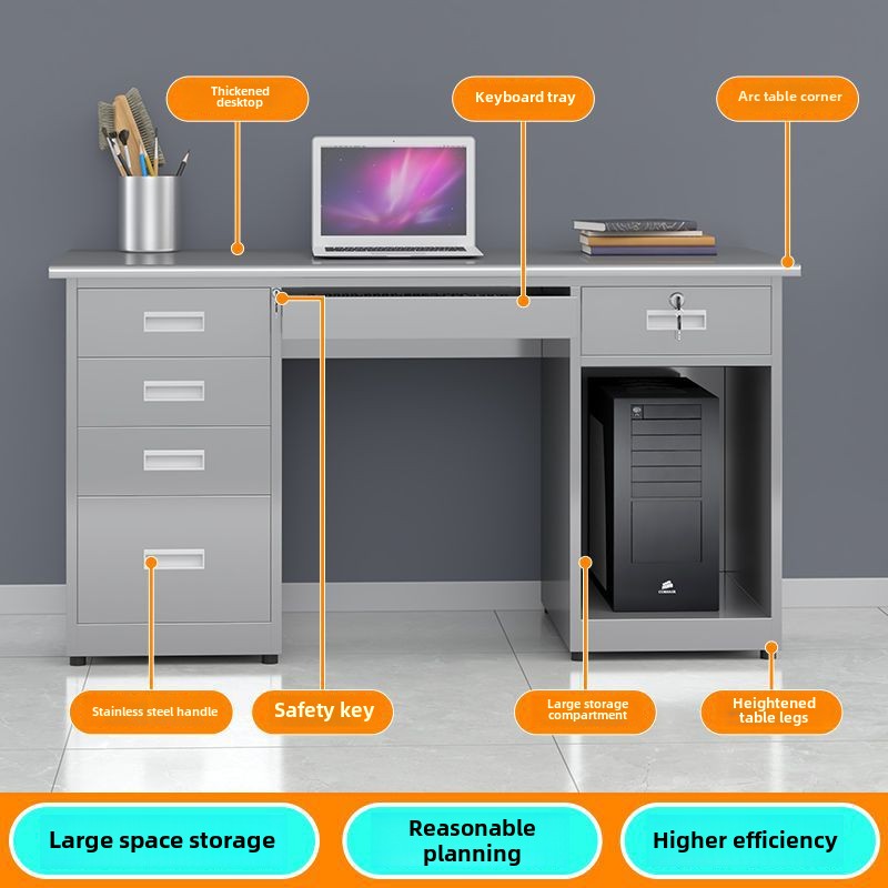 Scrivania per computer in acci - Medical Lab Furniture recensione e prezzo