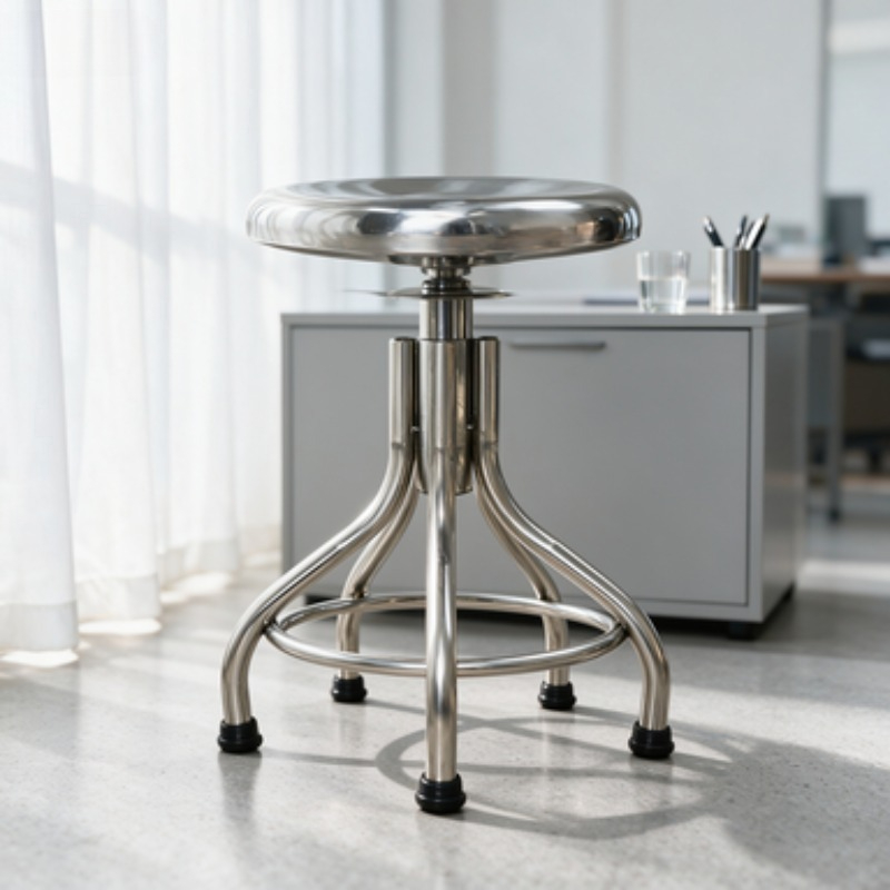 Sgabello Girevole Rotondo in A - Medical Lab Furniture recensione e prezzo