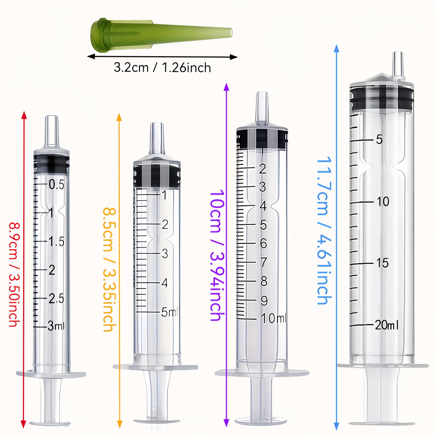 4 misure di siringhe da labora - Medical Lab Technology recensione e prezzo
