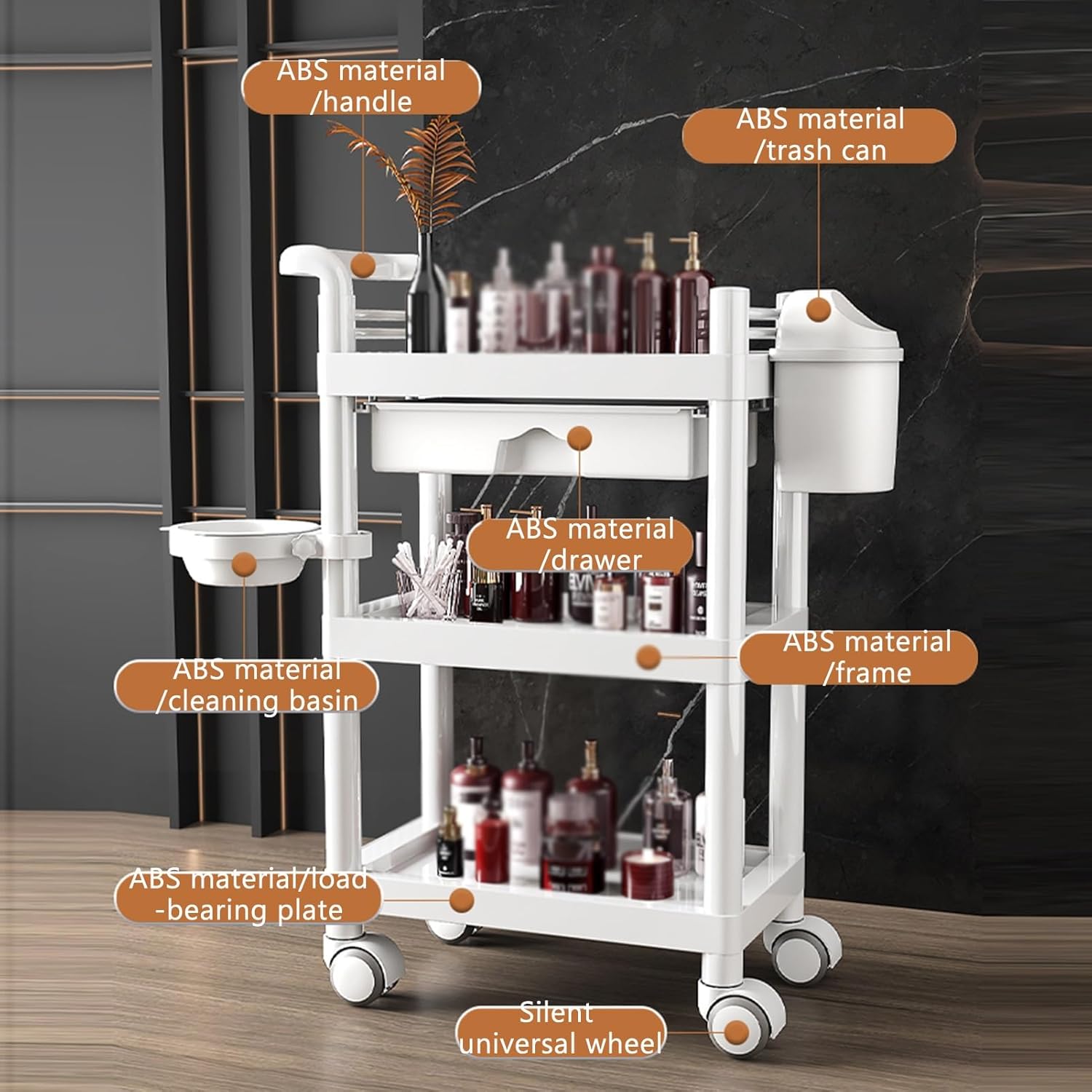 Carrello Medico a 3 Ripiani co - Medical Lab Furniture recensione e prezzo